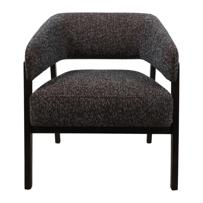 31x28" Modern Accent Chair, Brown