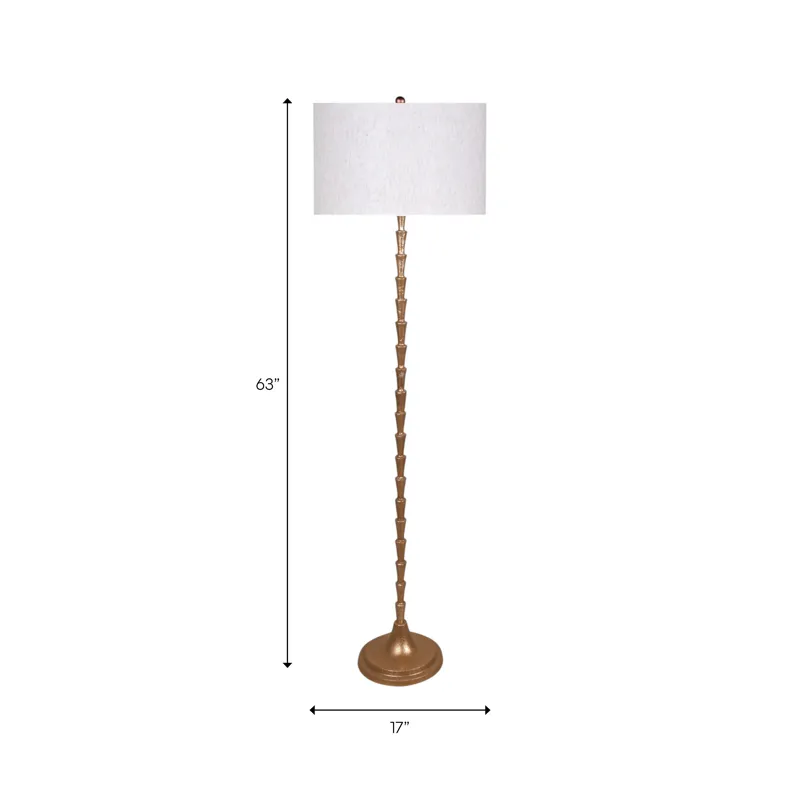 63" Aluminium Floor Lamp Kd