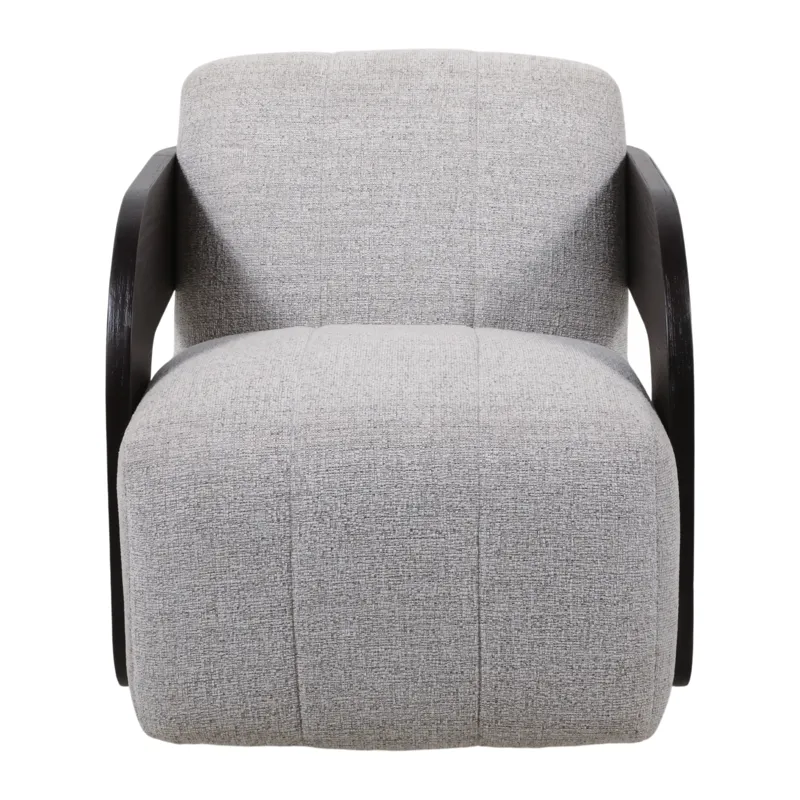 33x31" Modern Swivel Rocker Chair, Tan/brown