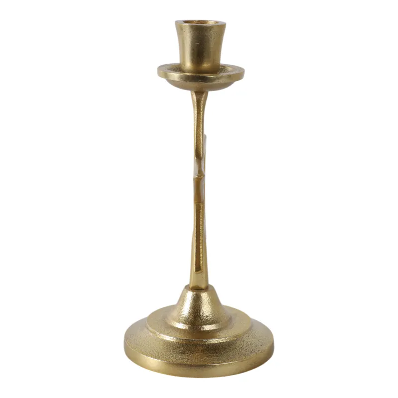 9x5\" Star Taper Holder, Gold