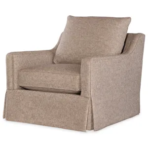 Nora Skirted Swivel Chair