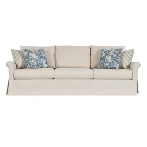 Emme Skirted Grand Sofa