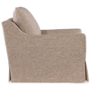 Nora Skirted Swivel Chair