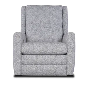 Dimitri Swivel Glider Recliner Solid Back - Power Recline Silo