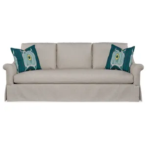 Emme Skirted Sofa (Topstitch)