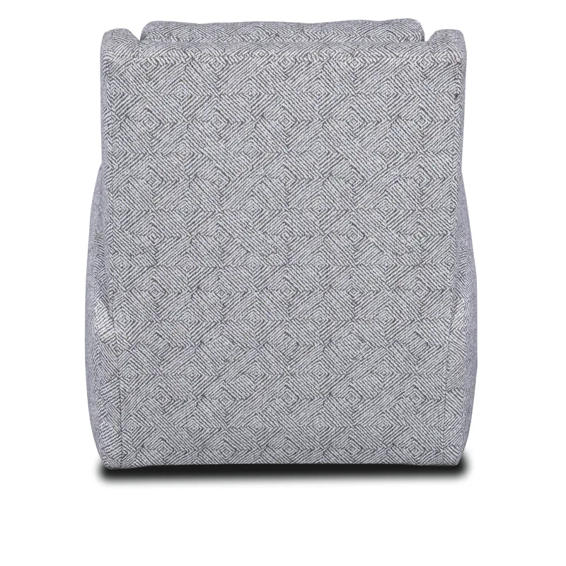 Dimitri Swivel Glider Recliner Solid Back - Power Recline Silo