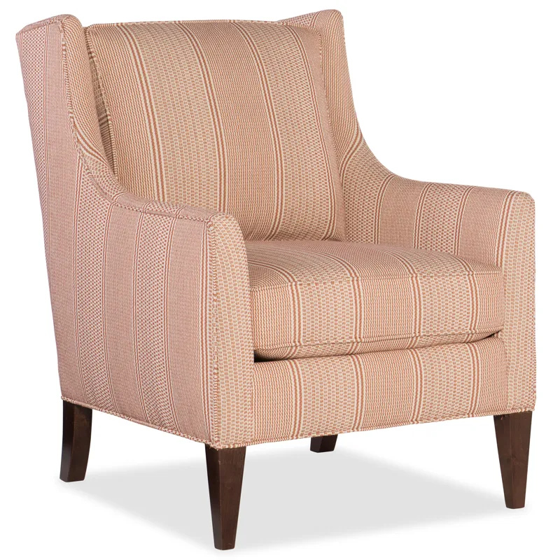 Hand Over Heart Club Chair Silo