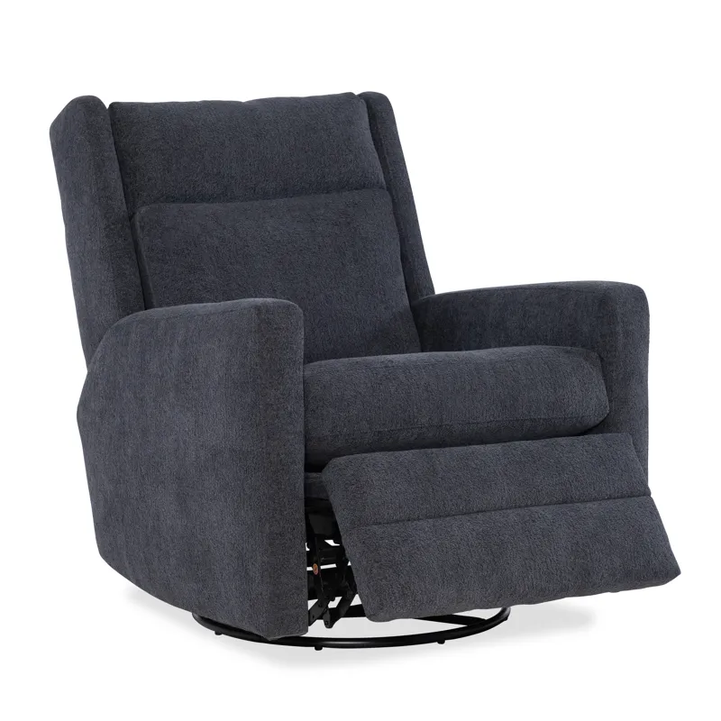 Daxton Swivel Glider Recliner Divided Back - Power Recline with Power Headrest