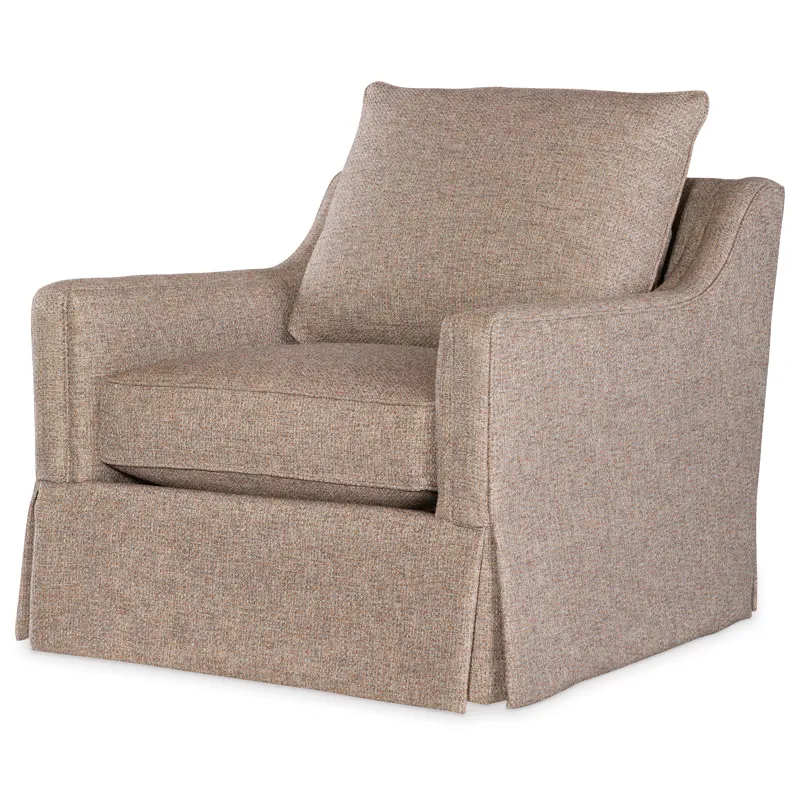 Nora Skirted Swivel Chair
