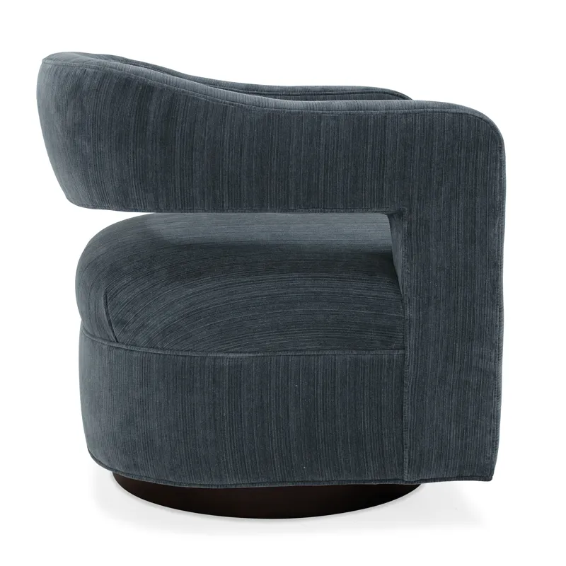 Max Swivel Chair - Wood Base