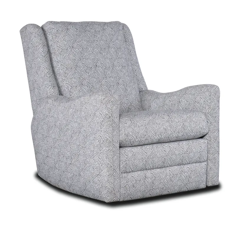Dimitri Swivel Glider Recliner Solid Back - Power Recline Silo