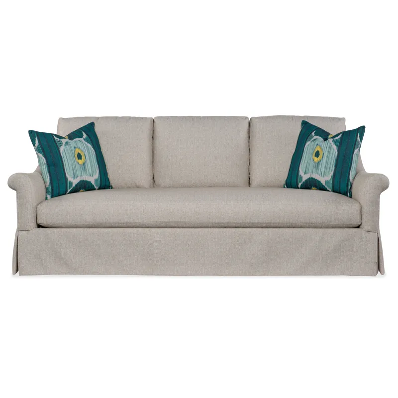 Emme Skirted Sofa (Topstitch)