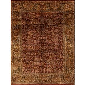 Assorted Traditional 076976 Sanctuary , Twilight, Red/Navy