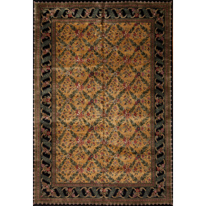 Assorted Traditional 83273 Rajasthan Collection 60037, Gold/Black