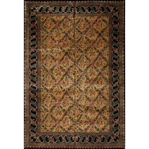 Assorted Traditional 83273 Rajasthan Collection 60037, Gold/Black