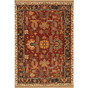 Discovery Flatweaves, 090617 4002, Red