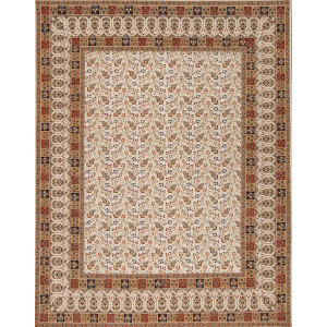 Assorted Traditional 104736 Cote D'azure Collection Mimosa, Ivory/Ivory