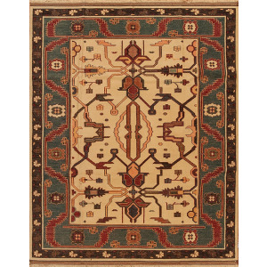 Discovery Flatweaves, 106866 Ad-003 Ivory/Medium Blue