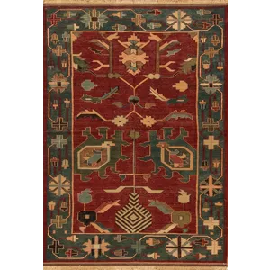 Discovery Flatweaves, 106877 A-7, Red