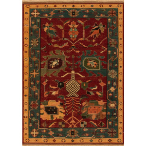 Discovery Flatweaves, 106889 A-7, Red