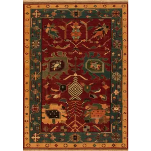 Discovery Flatweaves, 106889 A-7, Red