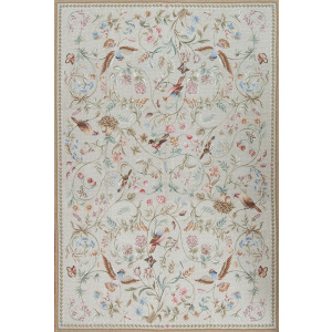 Needlepoints Rugs 112166 Gros Point Needlepoint