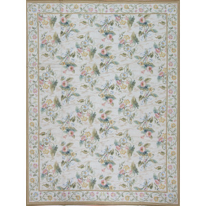 Needlepoints Rugs 112184 Gros Point Needlepoint