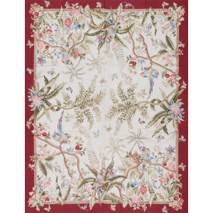 Needlepoints Rugs 113165 Gros Point Needlepoint