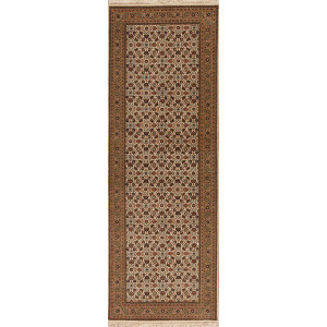 Assorted Runners 114077 Herati, Ivory/Light Green