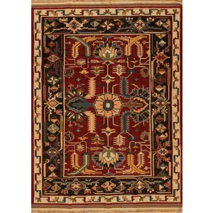 Discovery Flatweaves, 115033 4002, Red/Ivory