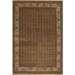 115318 HERATI LIGHT GREEN/IVORY 9.9 X 14.3 115318 Herati Collection, Light Green/Ivory