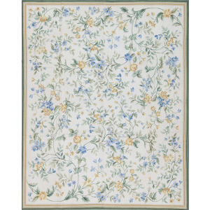 Needlepoints Rugs 119327 Gros Point Needlepoint