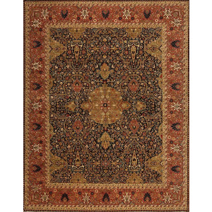 120276 Empire Collection , Carnegie, Navy/Rosewood