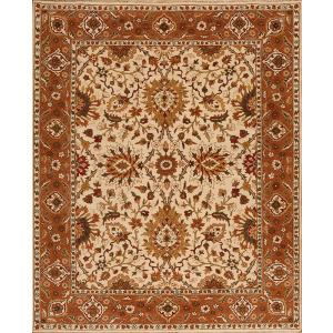 Mahal, M-228, Cream/Terra Cotta