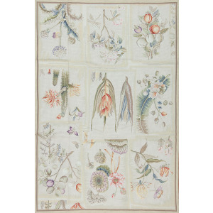 Needlepoints Rugs 121767 Gros Point Needlepoint
