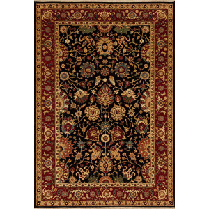 Assorted Traditional 124533 Hendon Collection Claremont, Black/Red