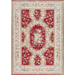 Needlepoints Rugs 126175 Gros Point Needlepoint