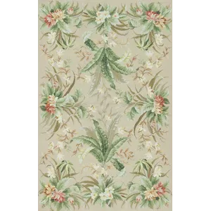 Needlepoints Rugs 126180 Gros Point Needlepoint
