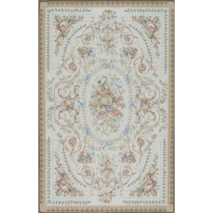 Needlepoints Rugs 126184 Gros Point Needlepoint