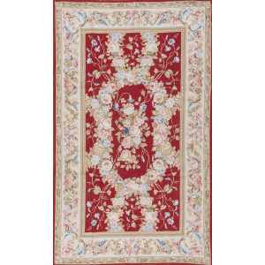 Needlepoints Rugs 126188 Gros Point Needlepoint