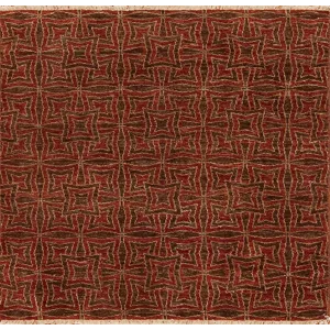 Squares 127225 Patina, Tc-5210, Chocolate/Red