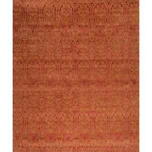 Modern Tibet Series 127395 Modern Tibet 3 , Damask Damask, Red
