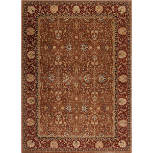 One of a Kind 127885 Meshad Collection , Z-35g, Brown/Red