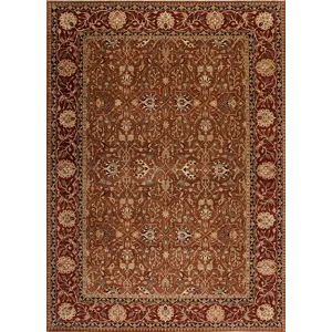 One of a Kind 127885 Meshad Collection , Z-35g, Brown/Red