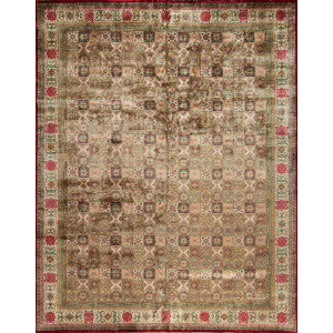 129816 Golden Age , Mosaic, Multi/Ivory