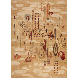 Modern One Of A Kind, 129889 Rex Ray Af Pacific Heights, Wheat