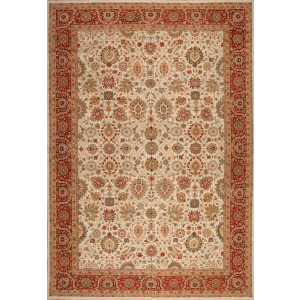 130123 Empire Collection , Rockefeller, Ivory/Red