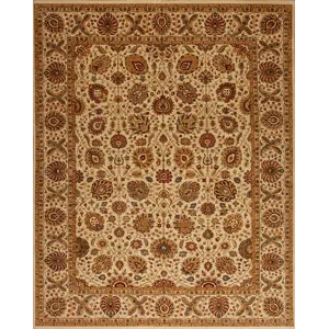 One of a Kind 130382 Fine Meshad Collection Md-144 Ivory Ivory