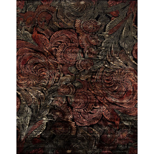 Art Tec, Spiral Ofl, Wool & Silk Black