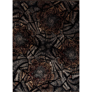 Art Tec, Camaflower Wool & Silk, Black
